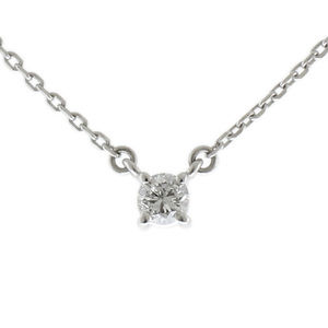 Tasaki Necklace Pt850 Platinum Diamond Silver